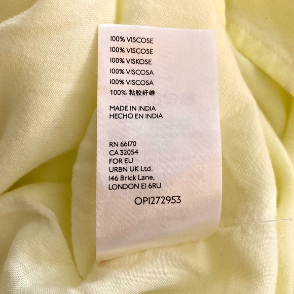 Anthropologie Yellow Midi Dress - Picture 12 of 14